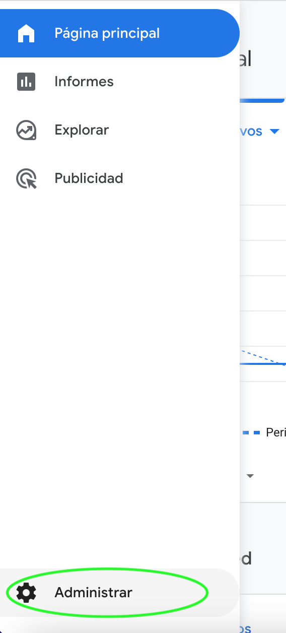 Primer paso para encontrar Tracking ID