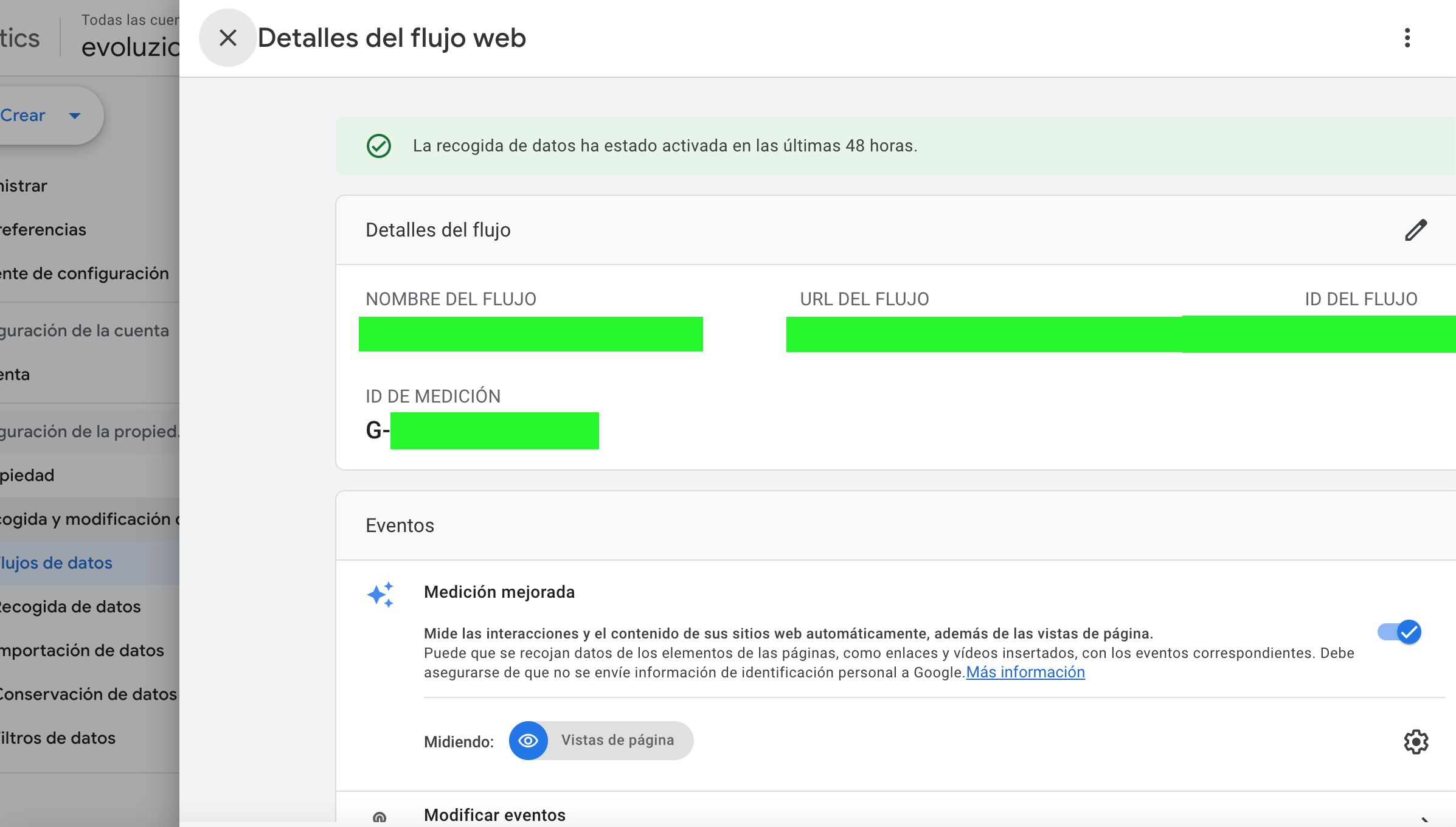 Cuarto paso para encontrar Tracking ID